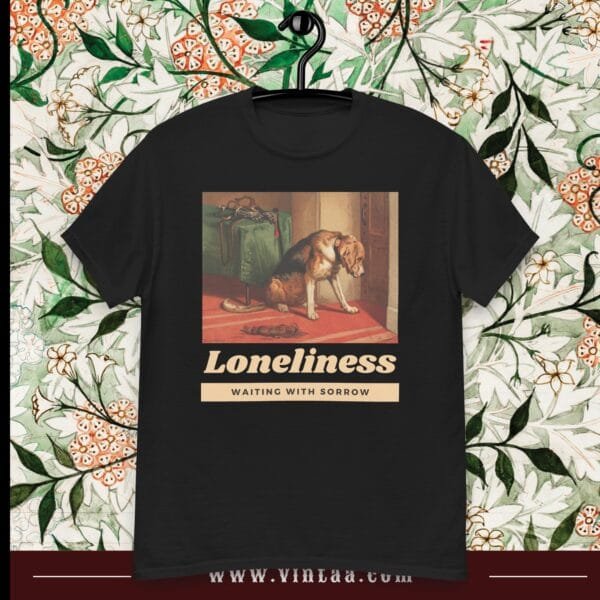 Waiting with sorrow - vintage shirts for men and women - Image 2