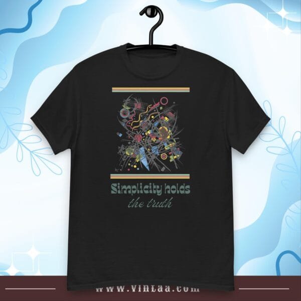 Simplicity holds the truth - vintage shirts for men and women - Image 2