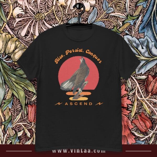 Rise, Persist, Conquer - vintage shirts for men and women - Image 2