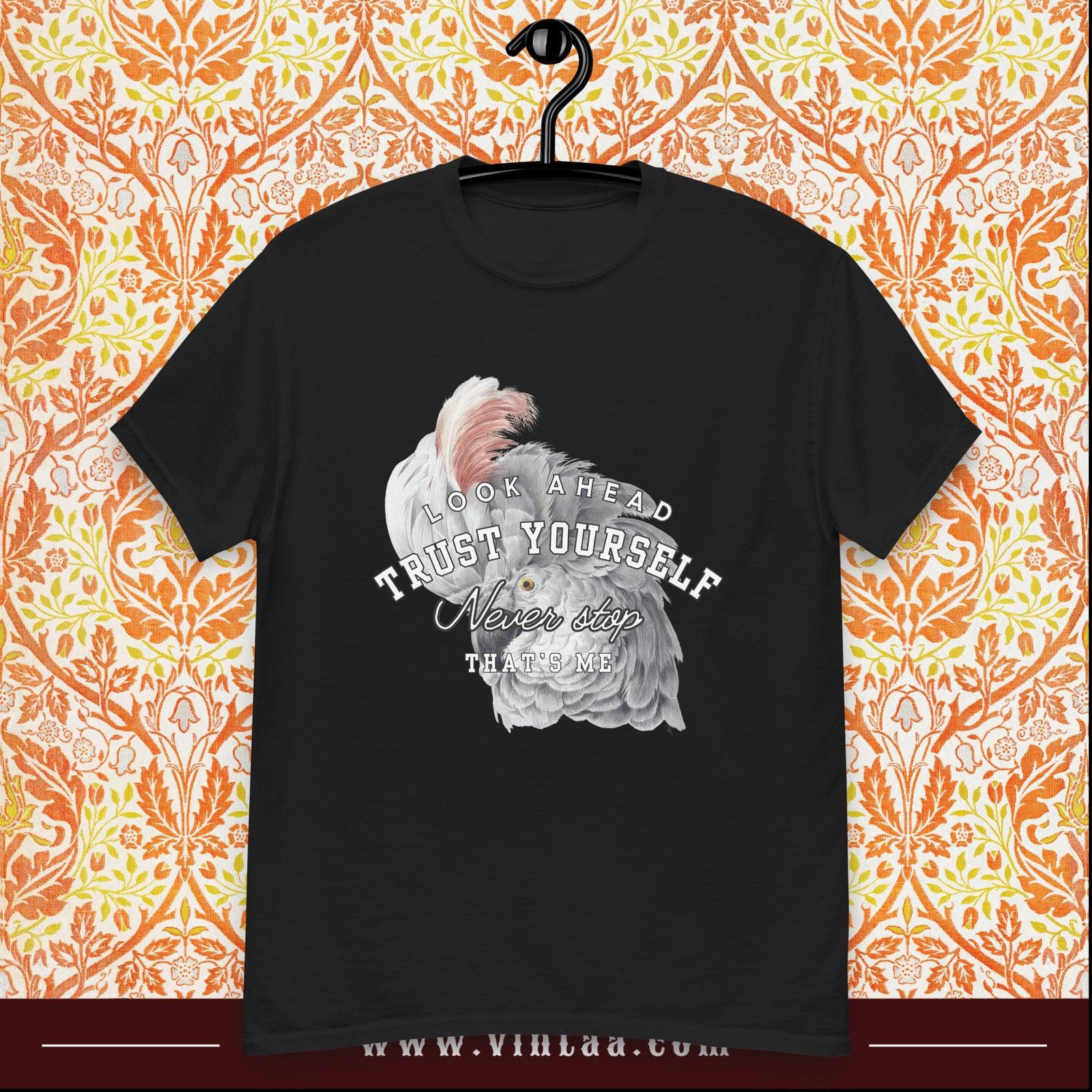 Look ahead, Trust yourself, Never stop, That’s me - vintage shirts for men and women