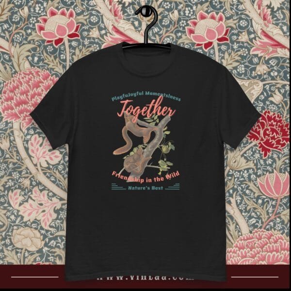 Friendship in the Wild - vintage shirts for men and women - Image 2