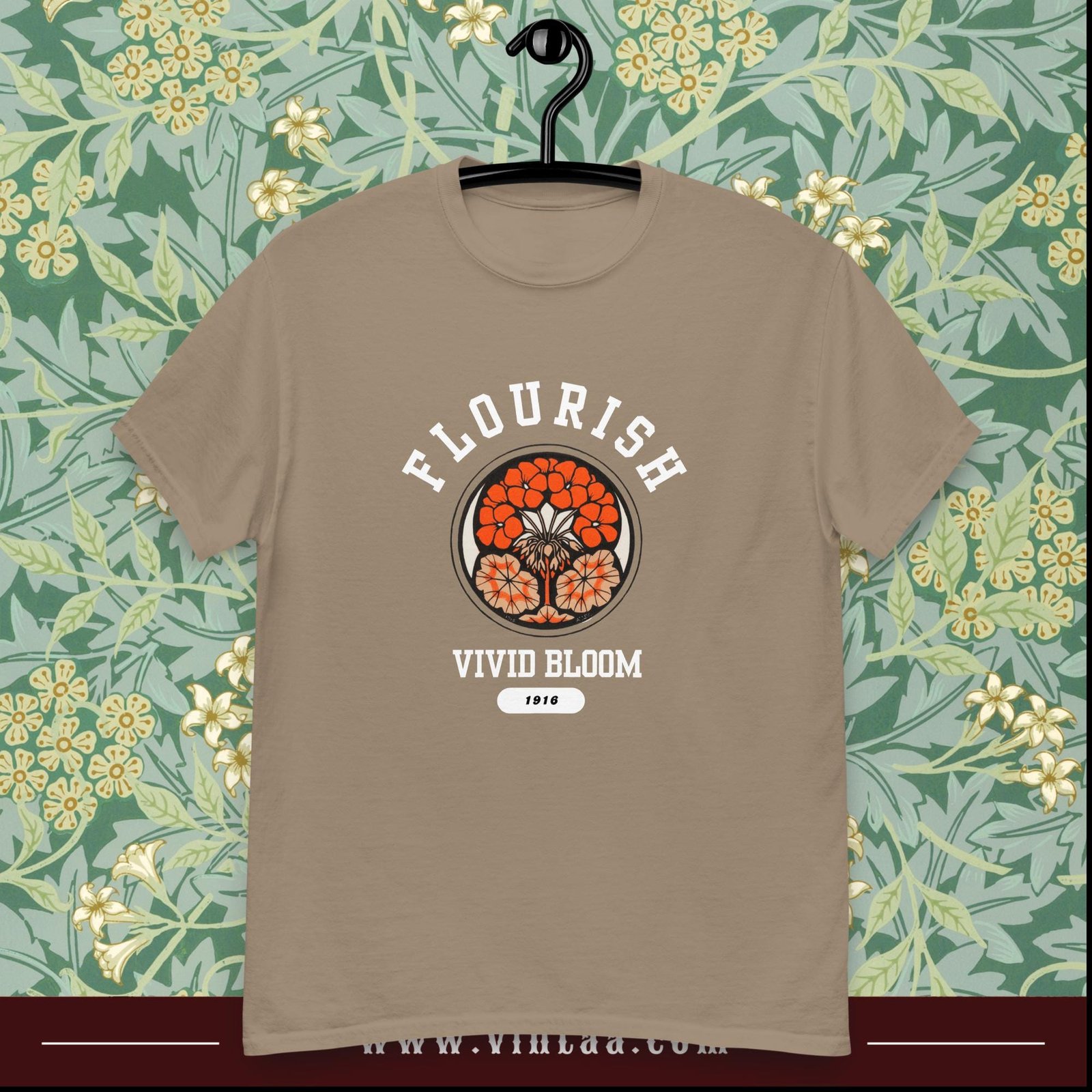 Flourish, Vivid Bloom - vintage shirts for men and women - Image 8