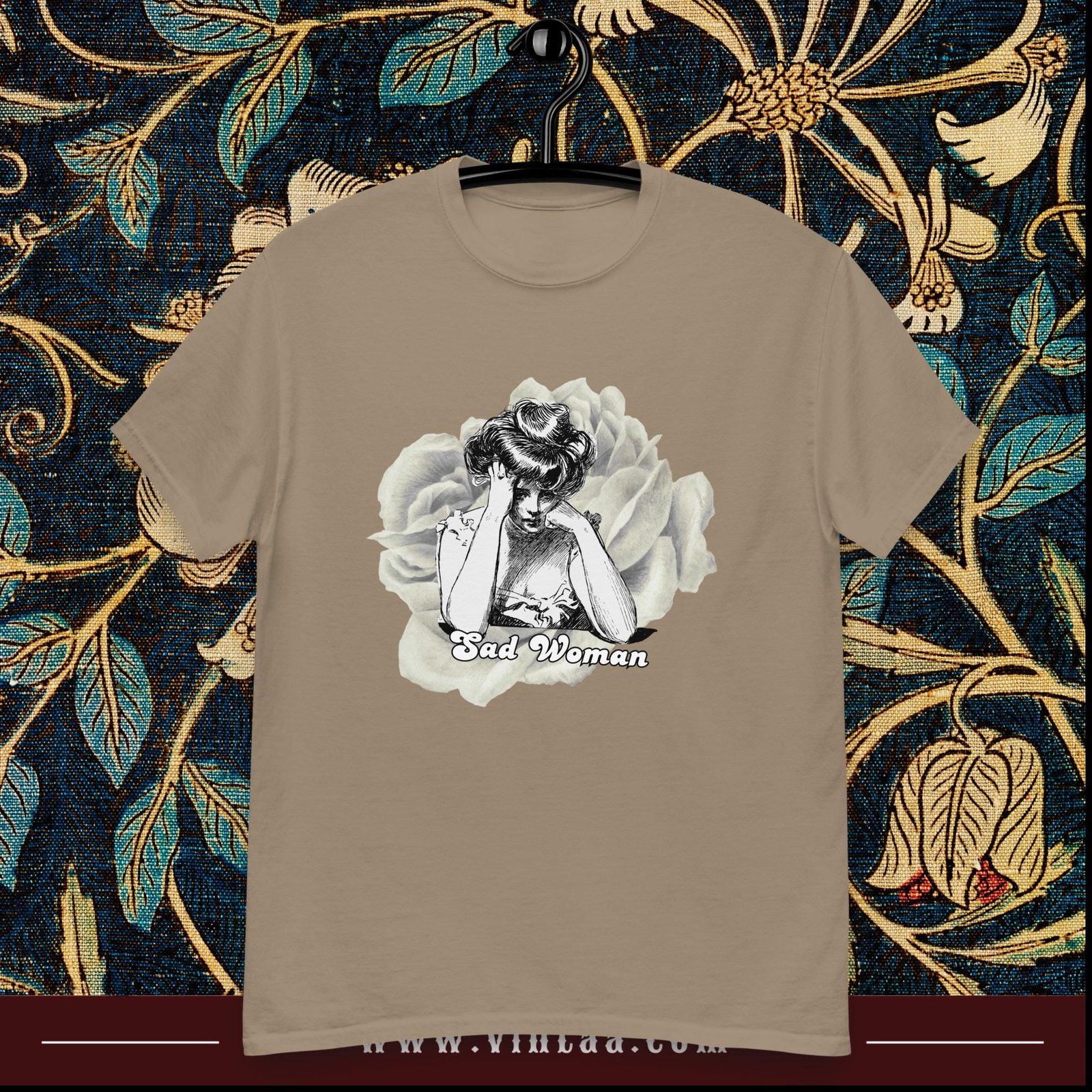 Sad Woman – vintage shirts for men and women - Image 8