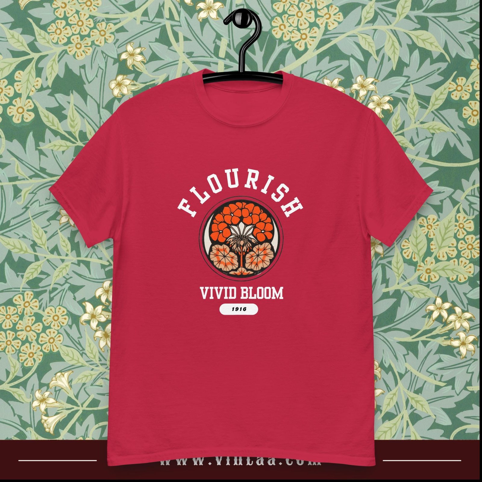 Flourish, Vivid Bloom - vintage shirts for men and women - Image 7