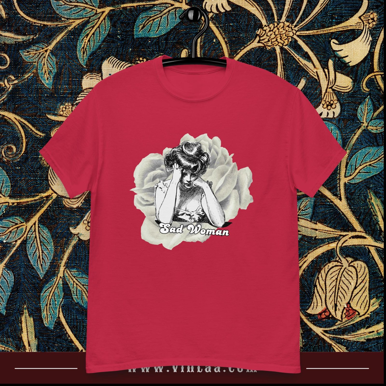 Sad Woman – vintage shirts for men and women - Image 7