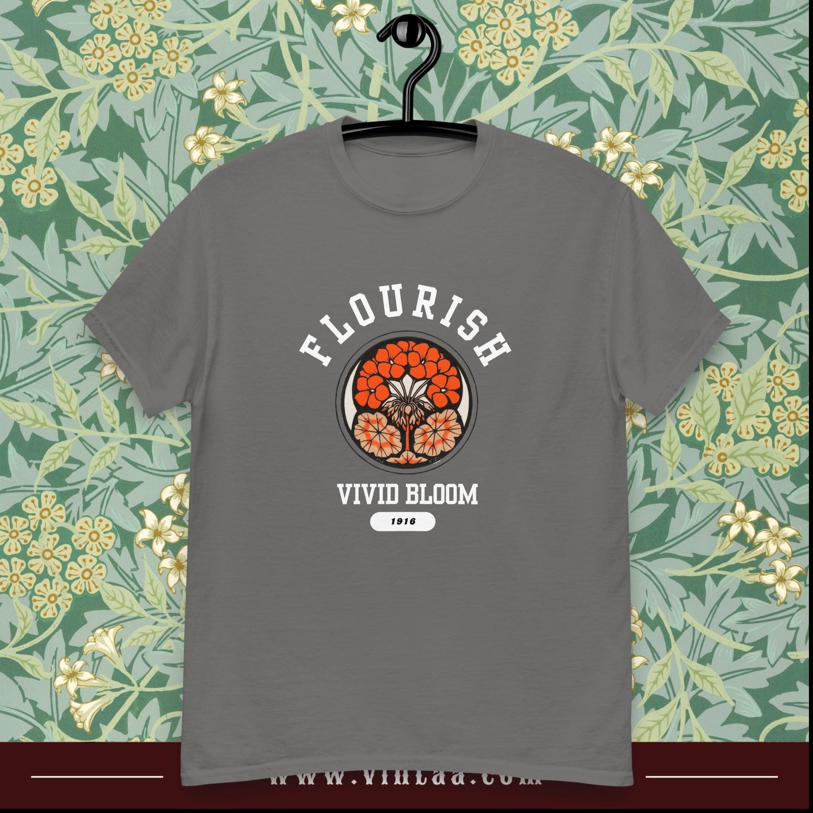 Flourish, Vivid Bloom - vintage shirts for men and women - Image 5