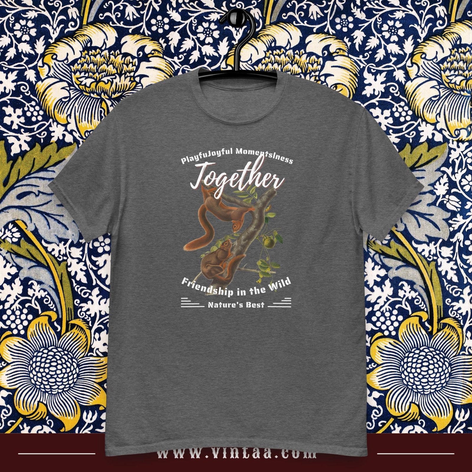 Friendship in the Wild - vintage shirts for men and women - Image 4