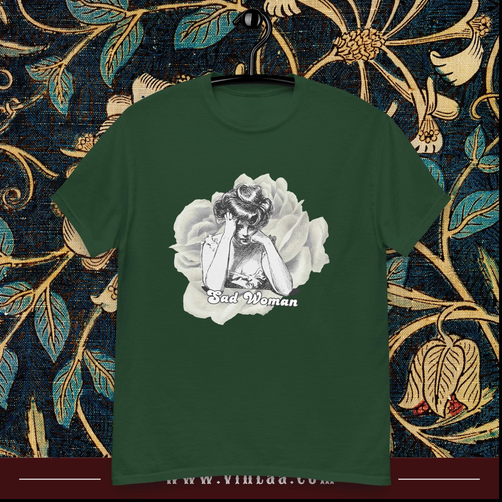 Sad Woman – vintage shirts for men and women - Image 9