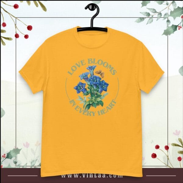 Love blooms in every heart - vintage shirts for men and women - Image 6