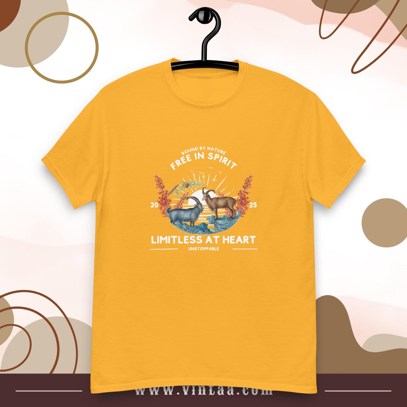 Bound by nature, free in spirit, limitless at heart – vintage shirts for men and women - Image 8