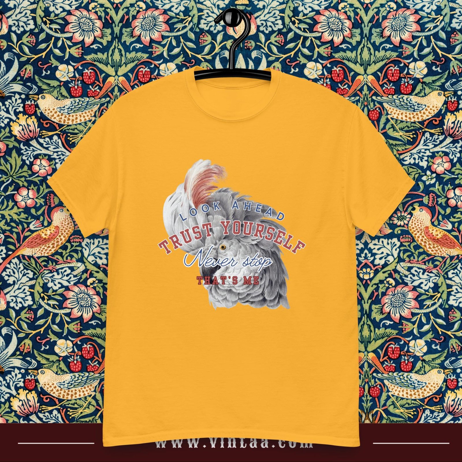 Look ahead, Trust yourself, Never stop, That’s me - vintage shirts for men and women - Image 8