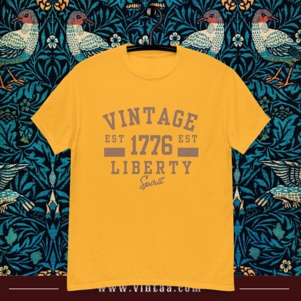 Vintage Liberty EST 1776, Spirit - vintage shirts for men and women - Image 7