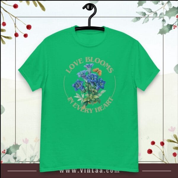 Love blooms in every heart - vintage shirts for men and women - Image 8