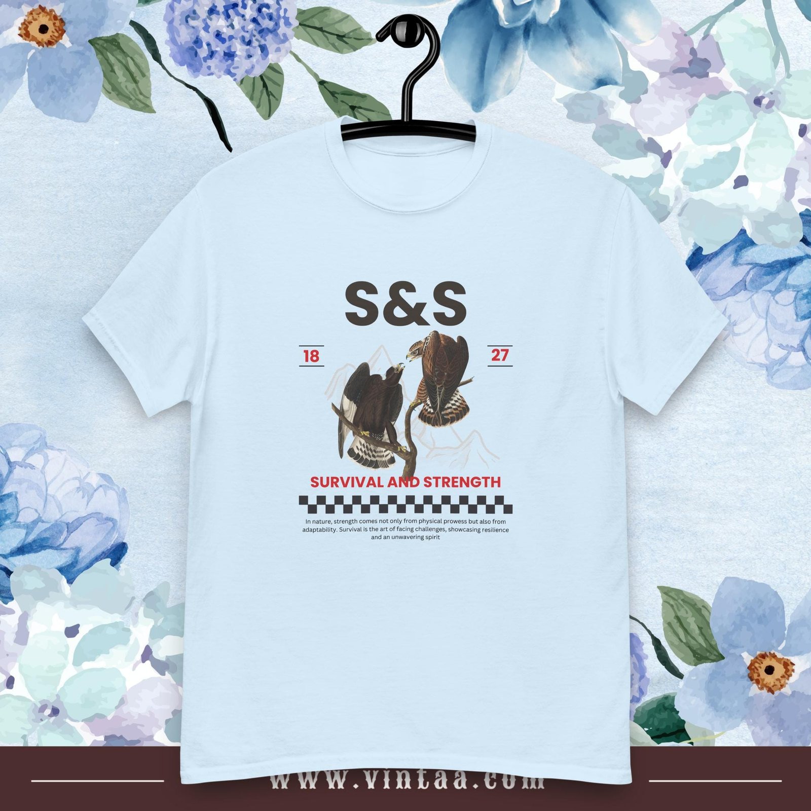 Survival and Strength - vintage shirts for men and women - Image 6