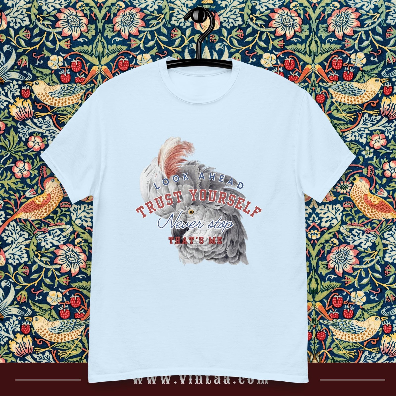 Look ahead, Trust yourself, Never stop, That’s me - vintage shirts for men and women - Image 9