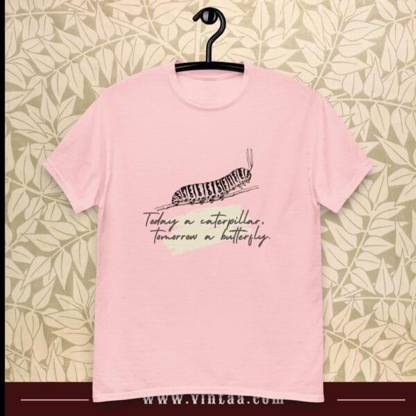 Today a caterpillar, tomorrow a butterfly - vintage shirts for men and women - Image 2