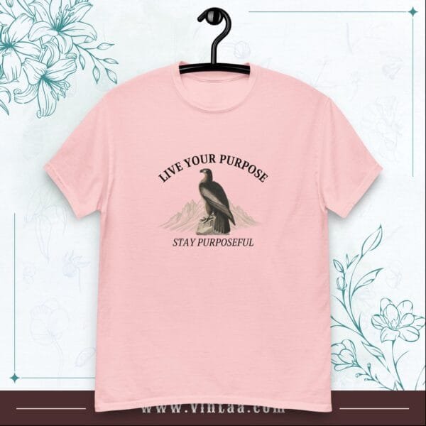 Live your purpose, Stay Purposeful - vintage shirts for men and women - Image 2