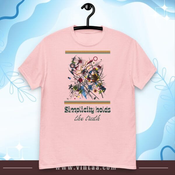 Simplicity holds the truth - vintage shirts for men and women - Image 3