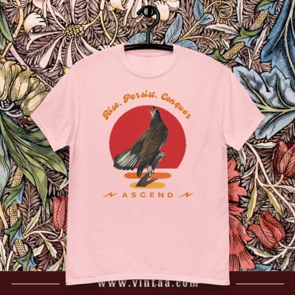 Rise, Persist, Conquer - vintage shirts for men and women - Image 3