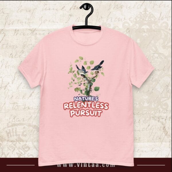 Nature's relentless pursuit -  – vintage shirts for men and women - Image 2