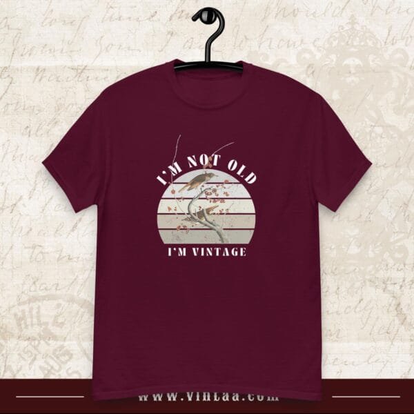 I'm not old, I'm vintage - vintage shirts for men and women - Image 2