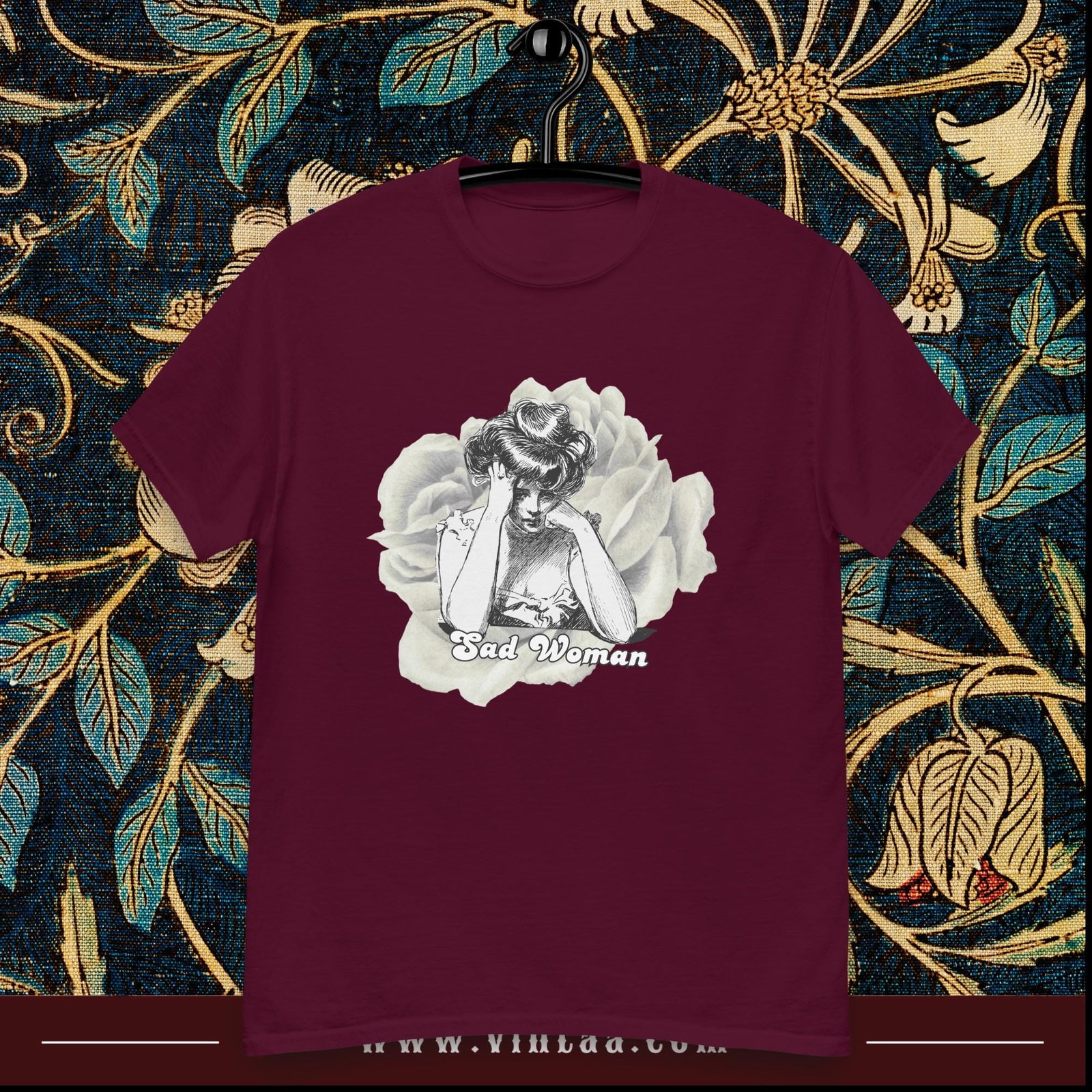 Sad Woman – vintage shirts for men and women - Image 10