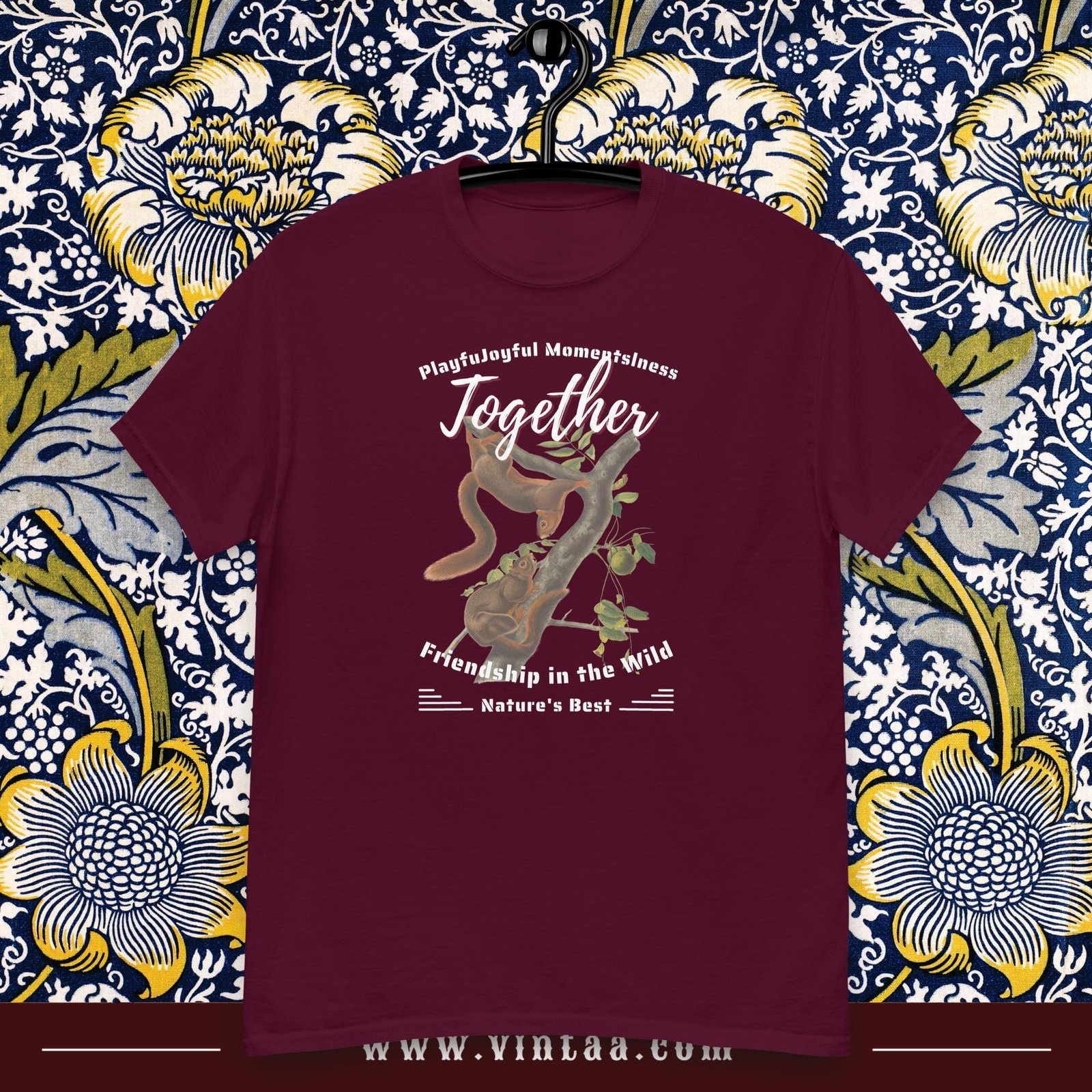 Friendship in the Wild - vintage shirts for men and women - Image 3