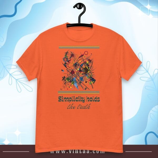 Simplicity holds the truth - vintage shirts for men and women - Image 5