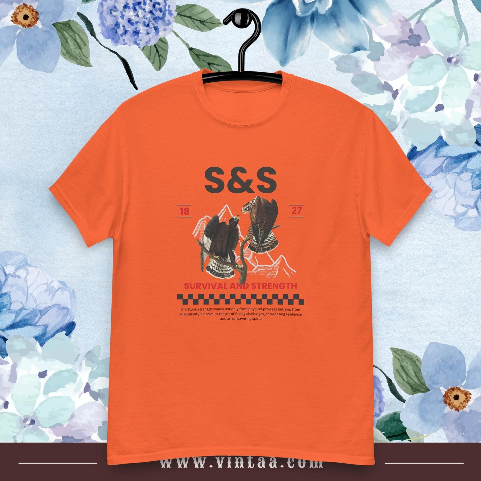 Survival and Strength - vintage shirts for men and women - Image 3