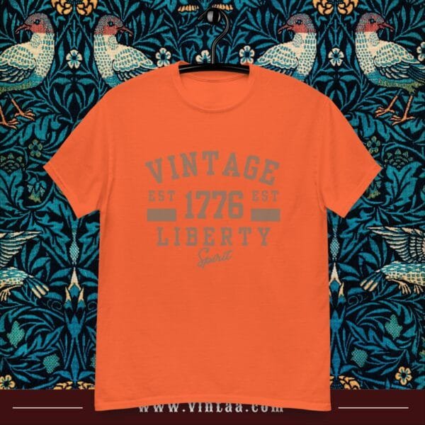 Vintage Liberty EST 1776, Spirit - vintage shirts for men and women - Image 4