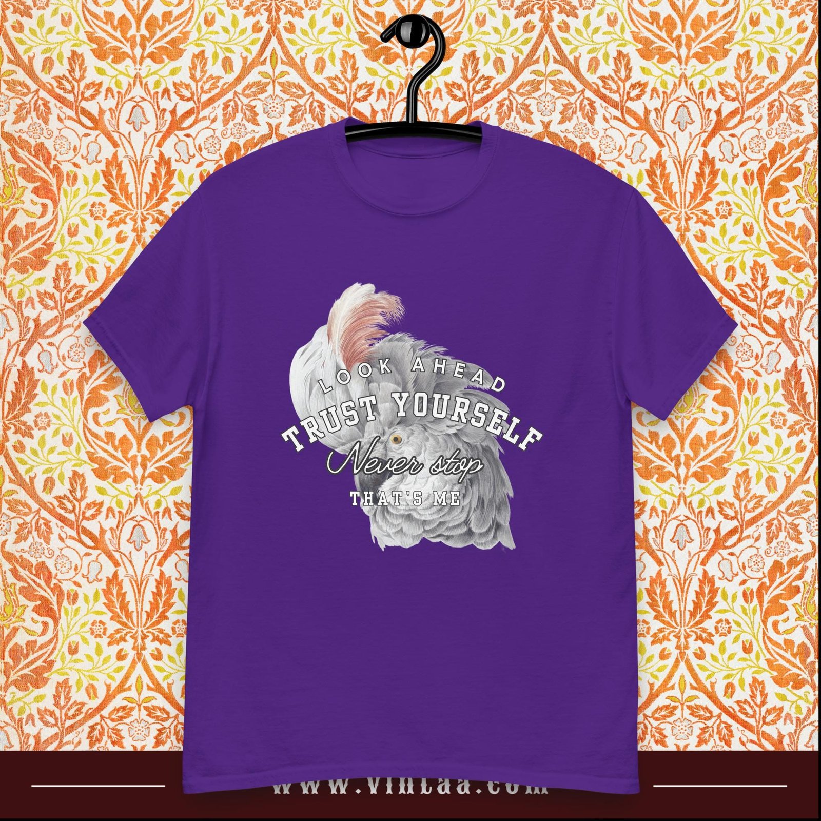 Look ahead, Trust yourself, Never stop, That’s me - vintage shirts for men and women - Image 7