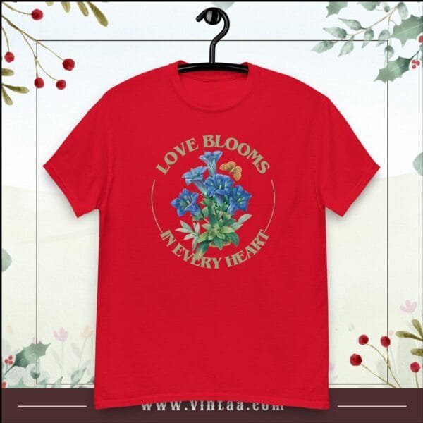 Love blooms in every heart - vintage shirts for men and women - Image 9