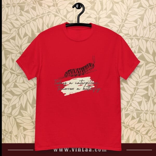 Today a caterpillar, tomorrow a butterfly - vintage shirts for men and women - Image 3