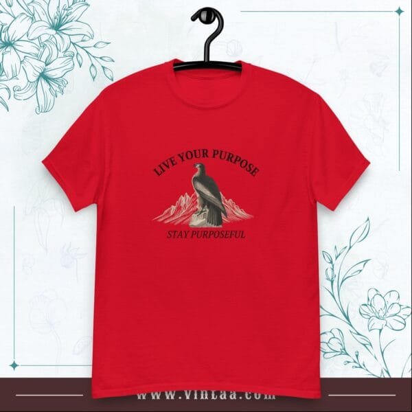 Live your purpose, Stay Purposeful - vintage shirts for men and women - Image 9