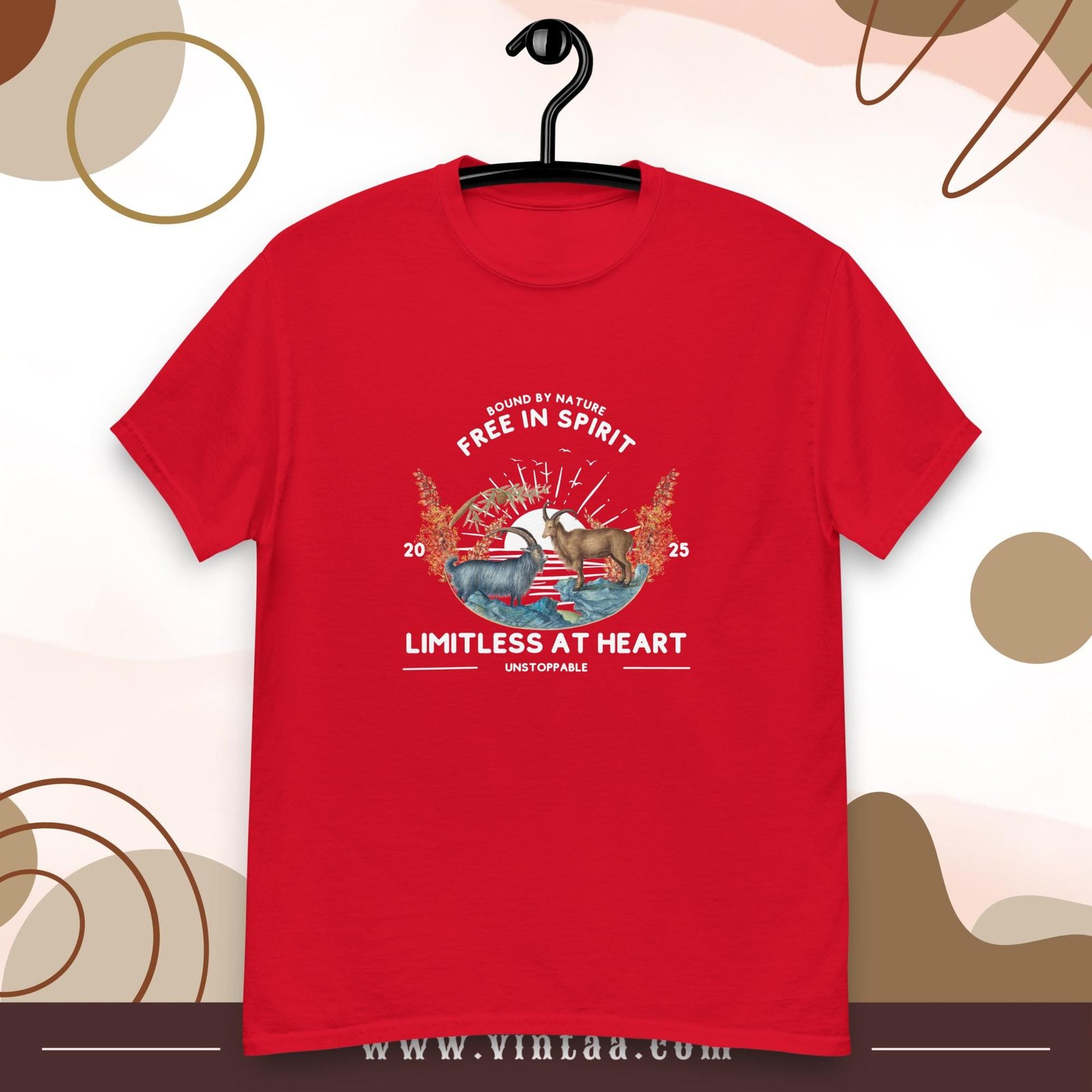 Bound by nature, free in spirit, limitless at heart – vintage shirts for men and women - Image 4