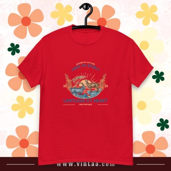 Bound by nature, free in spirit, limitless at heart – vintage shirts for men and women - Image 4