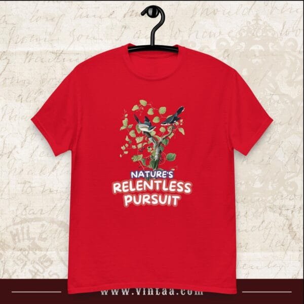 Nature's relentless pursuit -  – vintage shirts for men and women - Image 3