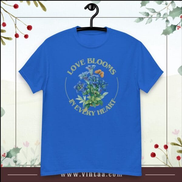 Love blooms in every heart - vintage shirts for men and women - Image 5