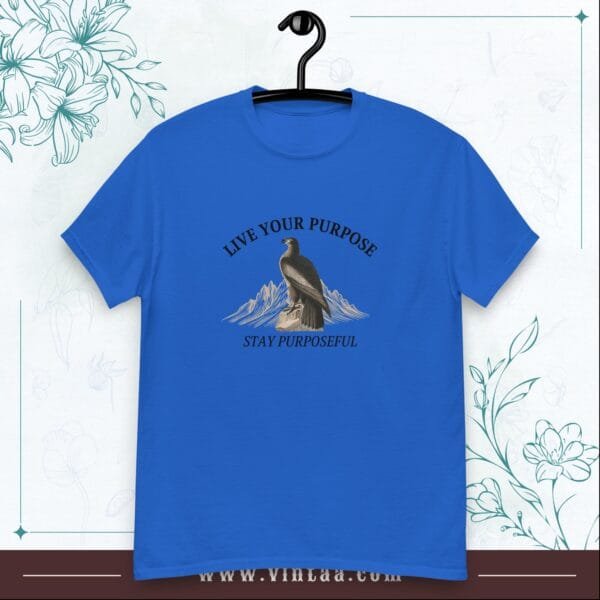 Live your purpose, Stay Purposeful - vintage shirts for men and women - Image 5