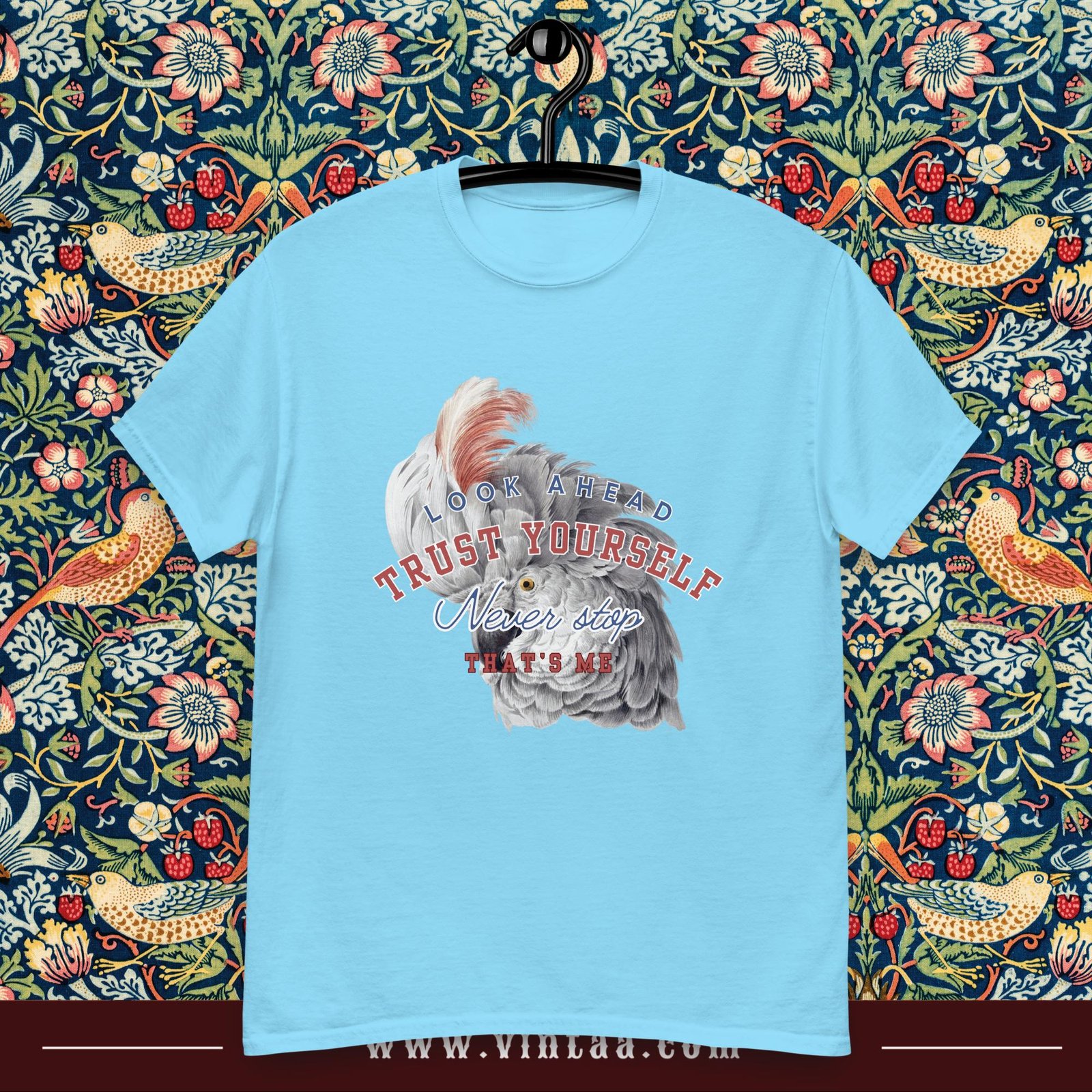 Look ahead, Trust yourself, Never stop, That’s me - vintage shirts for men and women - Image 6