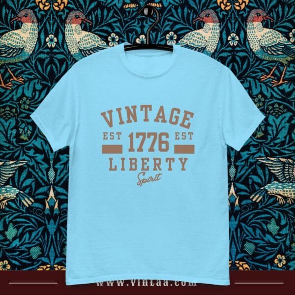 Vintage Liberty EST 1776, Spirit - vintage shirts for men and women - Image 5
