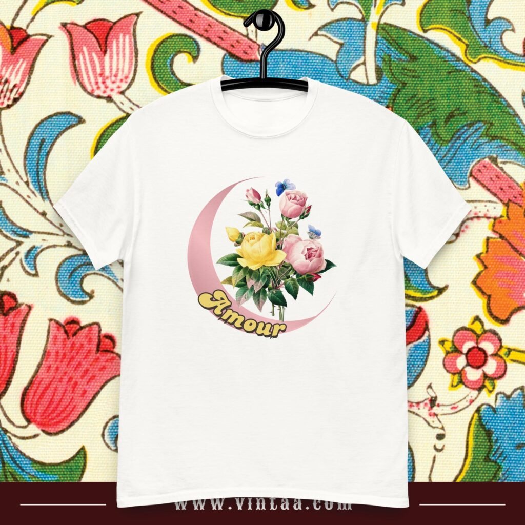 vintage floral graphic t-shirt