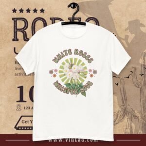 White roses whisper love - vintage shirts for men and women