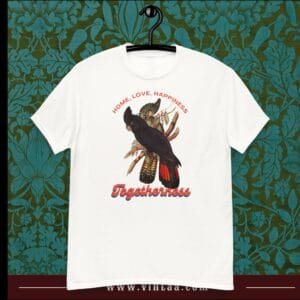 Home, love, happiness - vintage shirts for men and women