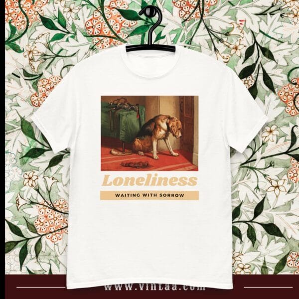 Waiting with sorrow - vintage shirts for men and women