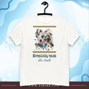 Simplicity holds the truth - vintage shirts for men and women