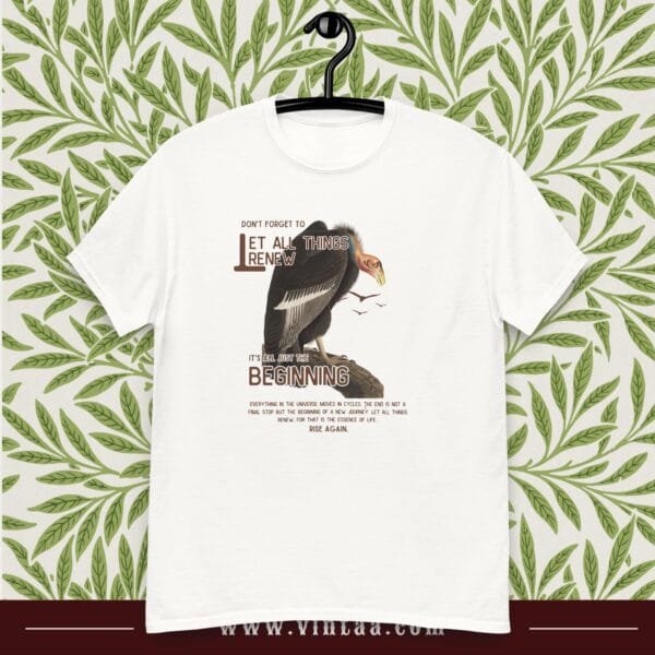 Don't forget to let all things renew - vintage shirts for men and women