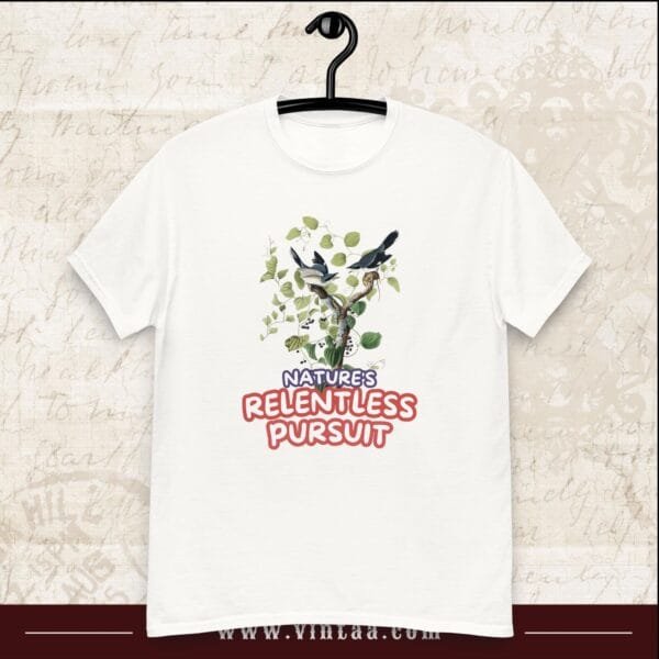 Nature's relentless pursuit -  – vintage shirts for men and women - Image 4