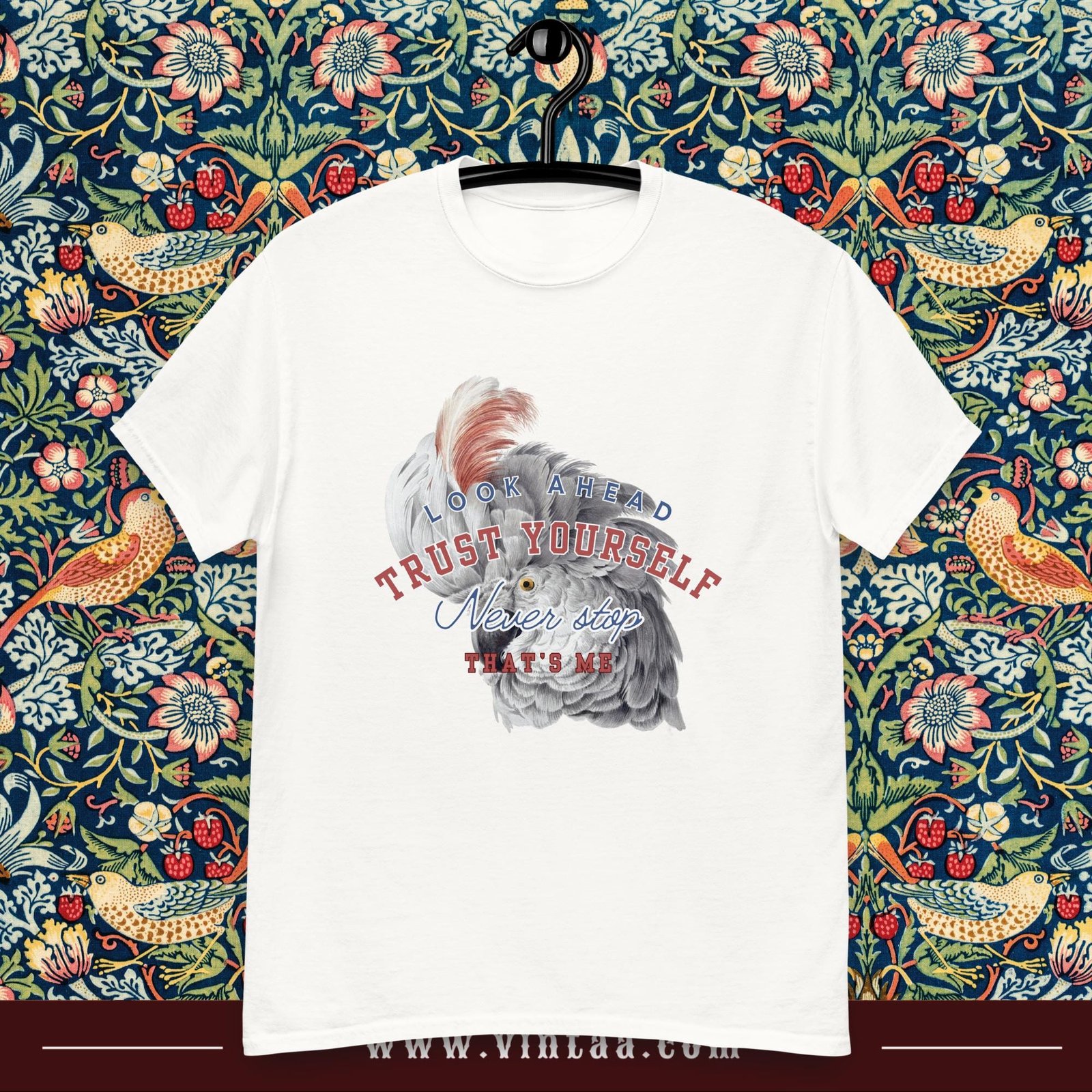 Look ahead, Trust yourself, Never stop, That’s me - vintage shirts for men and women