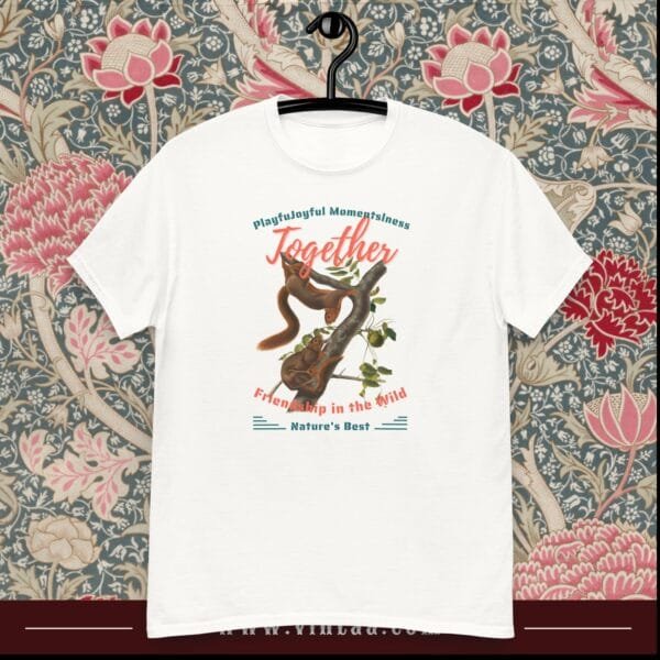 Friendship in the Wild - vintage shirts for men and women